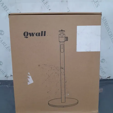 BOXED QWALL FLOOR STAND IN SILVER COLOUR FOR PROJECTOR