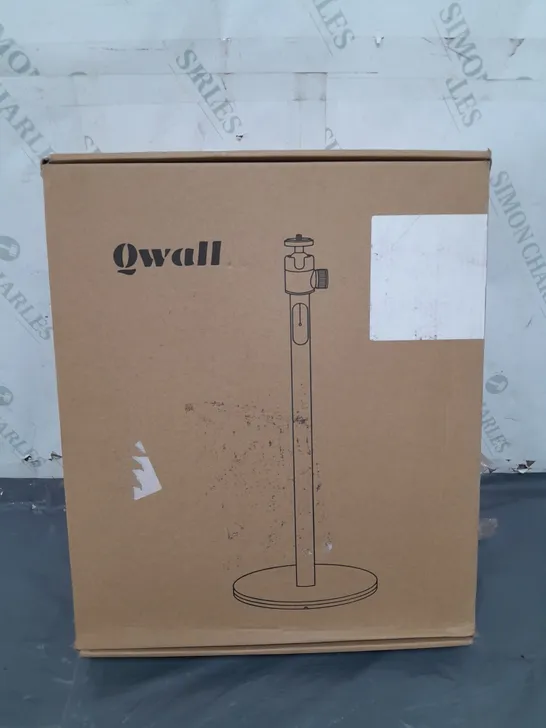 BOXED QWALL FLOOR STAND IN SILVER COLOUR FOR PROJECTOR