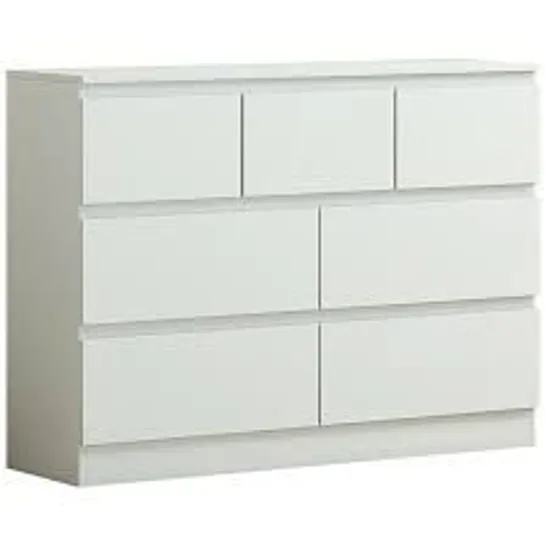 BOXED CARLTON MERCHANT CHEST COLOUR: WHITE GLOSS