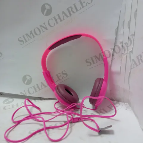 ASDA TECH KIDS HEADPHONES PINK