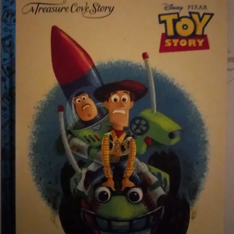 LOT OF APPROXIMATELY 50 TREASURE COVE STORY DISNEY PIXAR TOY STORY 4 BOOKS