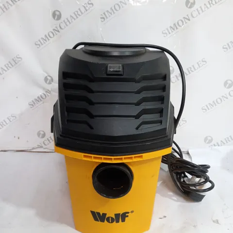 WOLF 10 LITRE WET AND DRY VACUUM CLEANER 