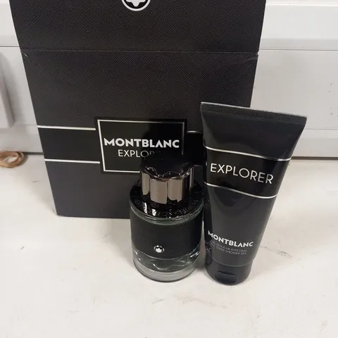 BOXED MONT BLANC EXPLORER GIFT SET