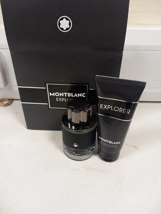 BOXED MONT BLANC EXPLORER GIFT SET