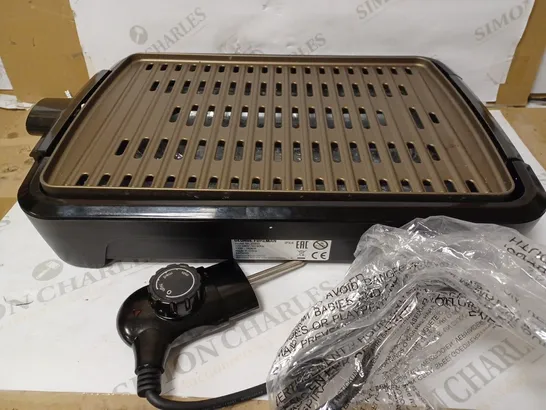 GEORGE FOREMAN SMOKELESS ELECTRIC GRILL