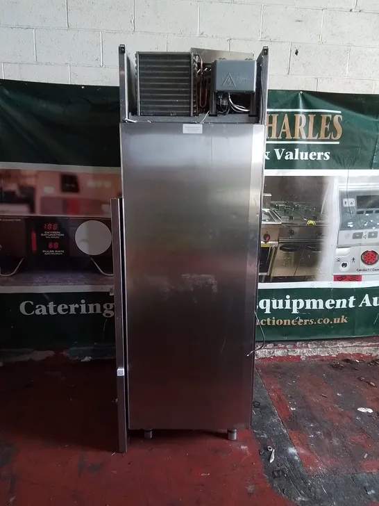 COMMERCIAL ONE DOOR STAINLESS FOOD REFRIGERATION UNIT 