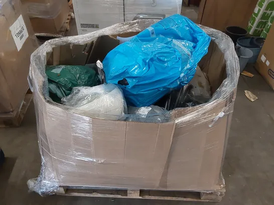 PALLET OF APPROXIMATELY 17 UNPROCESSED RAW RETURN HOUSEHOLD AND ELECTRICAL GOODS TO INCLUDE;