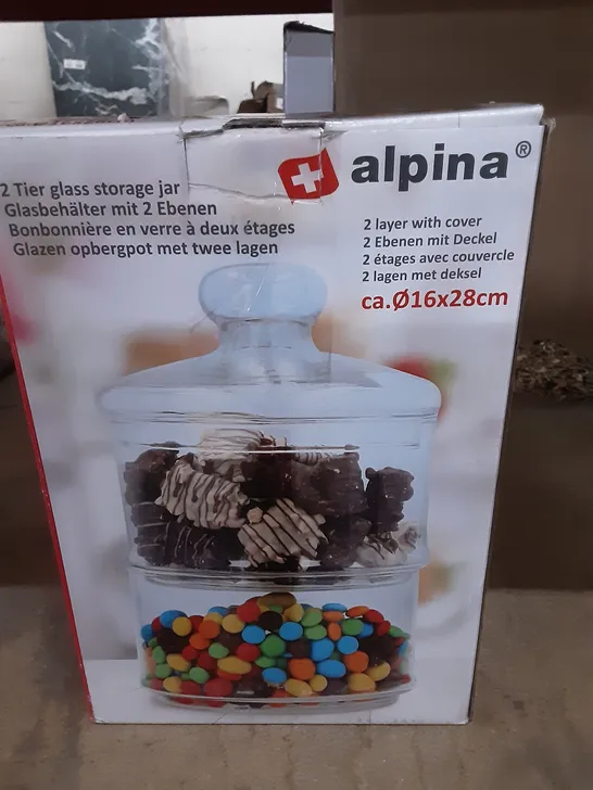 BOXED ALPINA STORAGE JAR