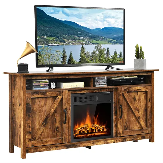 BOXED COSTWAY 60" TV STAND ENTERTAINMENT UNIT (1 BOX)