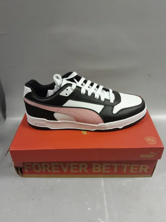 BOXED PAIR OF PUMA RBD GAME LOW TRAINERS - 11