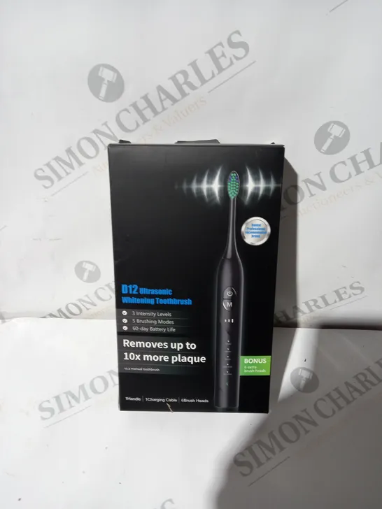 D12 ULTRASONIC WHITENING TOOTHBRUSH