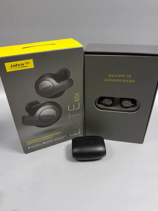 BOXED JABRA ELITE 65T WIRELESS EARPHONES 