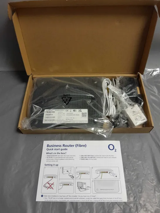 BOXED O2 BUSINESS ROUTER (FIBER) DGA0122NLK