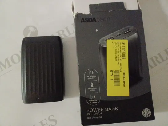 ASDA TECH POWER BANK 10000MAH