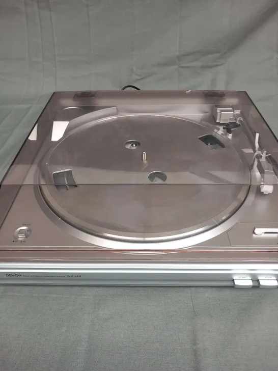 DENON DP29F SILVER TURNTABLE