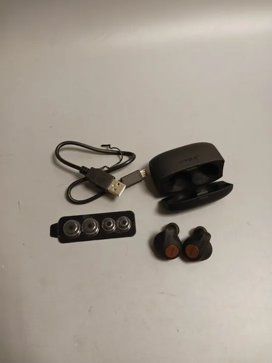 BOXED JABRA GN ELITE ACTIVE 65T WIRELESS EARBUDS IN BLACK