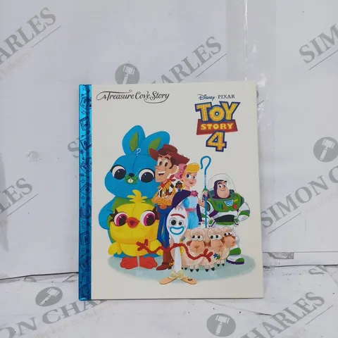 BOX TO CONTAIN APPROX. 40 X DISNEY A TREASURE COVE STORY, "TOY STORY 4" CHILDRENS BEDTIME STORY BOOKS 