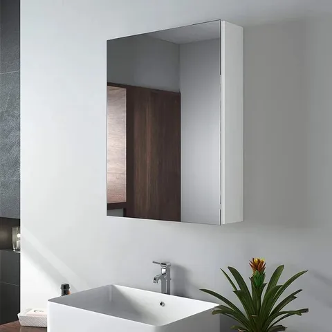 BOXED 500MM × 650MM MIRROR CABINET