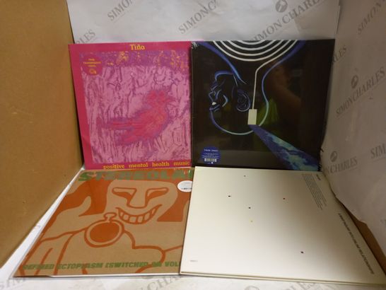 LOT OF APPROXIMATELY 13 VINYL RECORDS, TO INCLUDE STEREOLAB, THEON CROSS, THE 1975, ETC