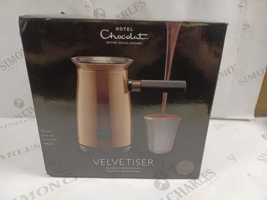 BOXED HOTEL CHOCOLAT VELVETISER DRINKING CHOCOLATE SYSTEM