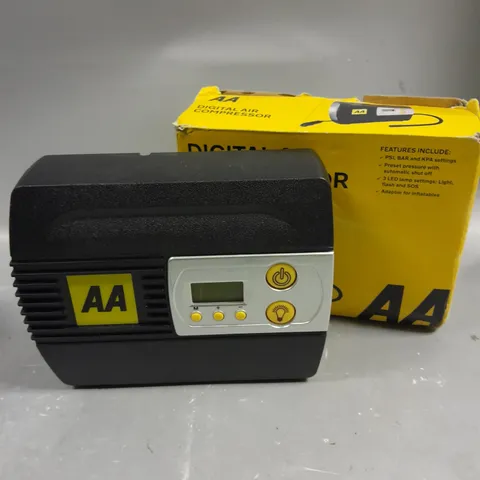 BOXED AA DIGITAL AIR COMPRESSOR PUMP