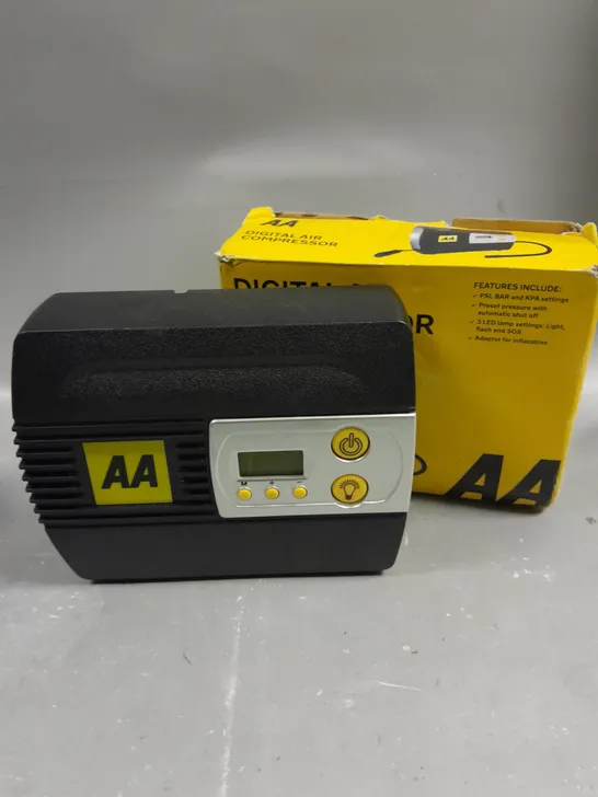 BOXED AA DIGITAL AIR COMPRESSOR PUMP