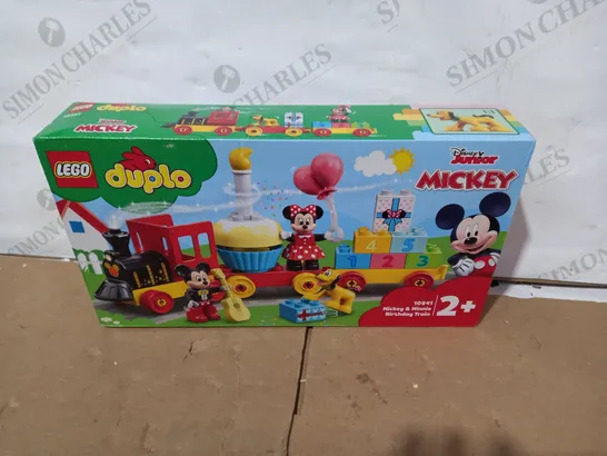 BOXED LEGO DUPLO DISNEY MICKEY & MINNIE BIRTHDAY TRAIN TOY 10941 RRP £28.99