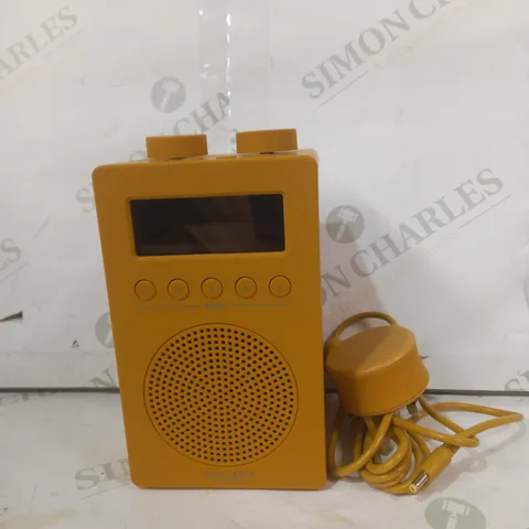 JOHN LEWIS SPECTRUM SOLO RADIO IN YELLOW