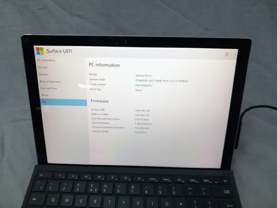 MICROSOFT SURFACE PRO 4 128GB