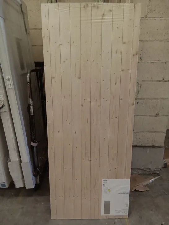 NORDIC SOFTWOOD LEDGED AND BRACED DOOR 2032×813×40MM