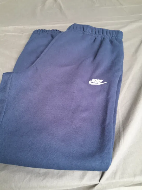 NIKE MENS TRACKSUIT BOTTOMS BLUE SIZE LARGE