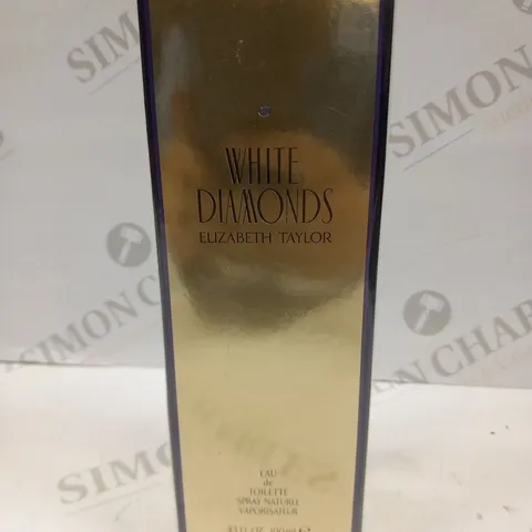 BOXED AND SEALED WHITE DIAMONDS ELIZABETH TAYLOR EAU DE TOILETTE 100ML