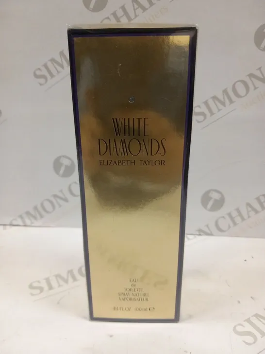 BOXED AND SEALED WHITE DIAMONDS ELIZABETH TAYLOR EAU DE TOILETTE 100ML