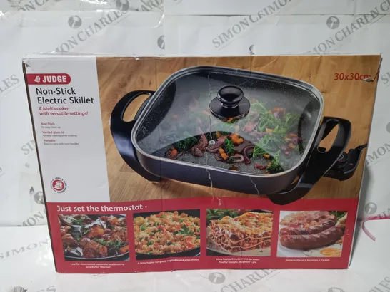 BOXED JUDGE NON STICK ELECTRIC SKILLET