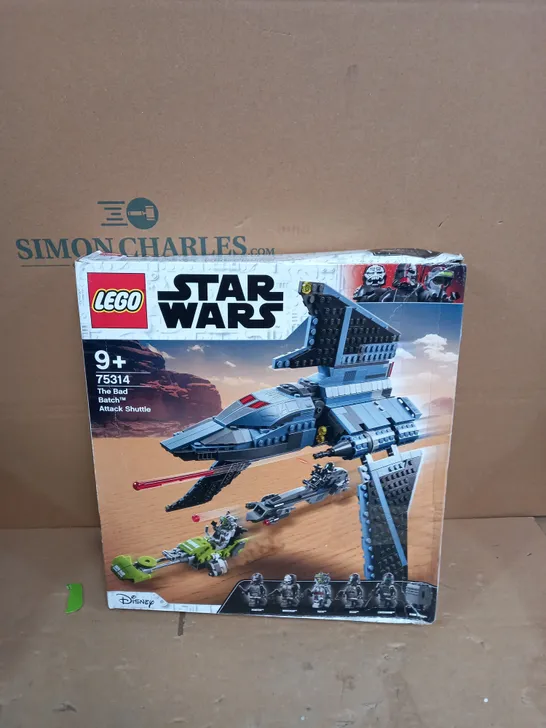 LEGO STAR WARS THE BAD BATCH ATTACK SHUTTLE 75314 RRP £89.99