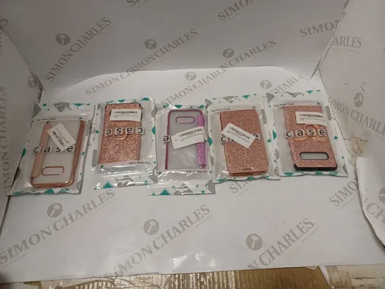 ASSORTED LOT OF 20 PHONE CASES TO INCLUDE DIFFERENT COLOURS AND STYLES 