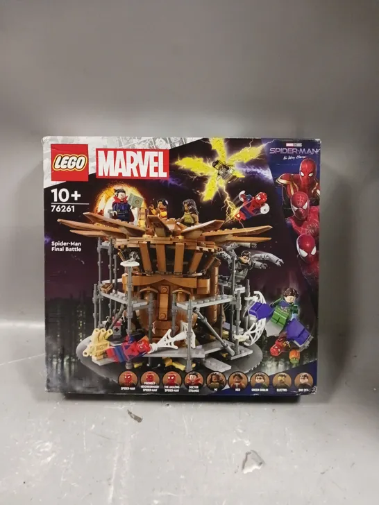 BOXED LEGO SPIDER-MAN FINAL BATTLE RRP £94.99