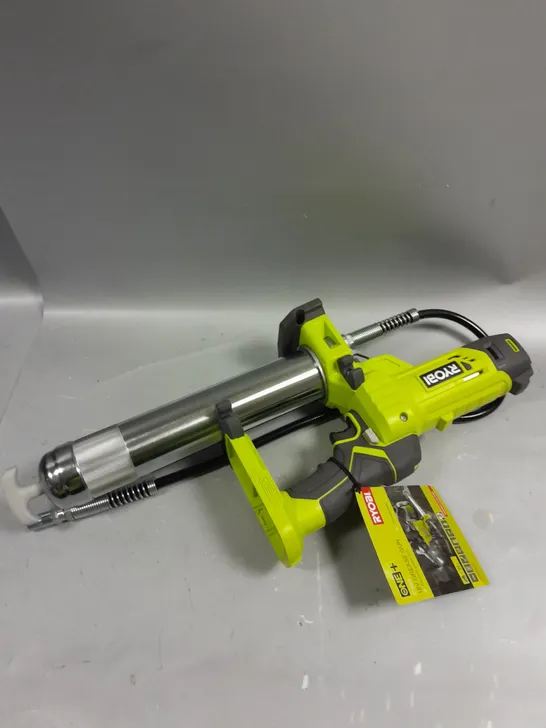 RYOBI ONE+ 18V CORDLESS GREASE GUN 