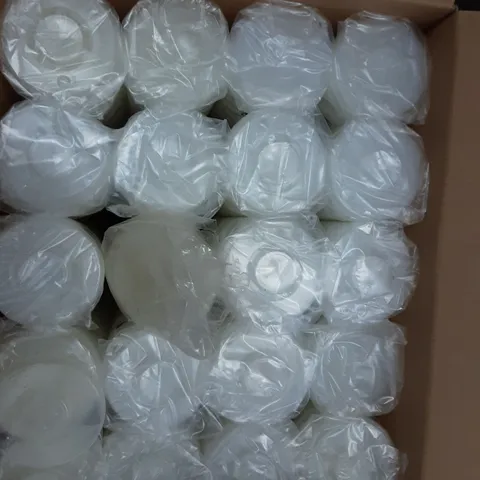 PALLET OF 36 BOXES CONTAINING 2000 80MM PLASTIC LIDS FOR 9/12OZ CUPS
