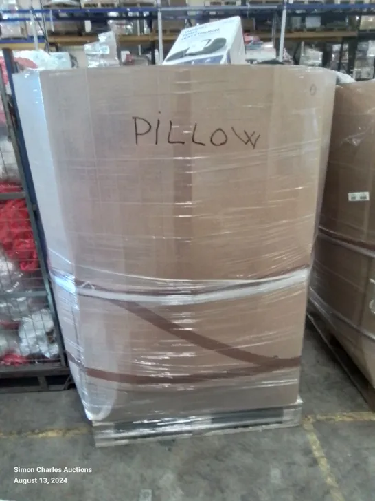 PALLET OF ASSORTED ITEMS TO INCLUDE, SUPPORT PILLOWS, BOOSTER SEATS, MEMORY FOAM CUSHIONS ETC.