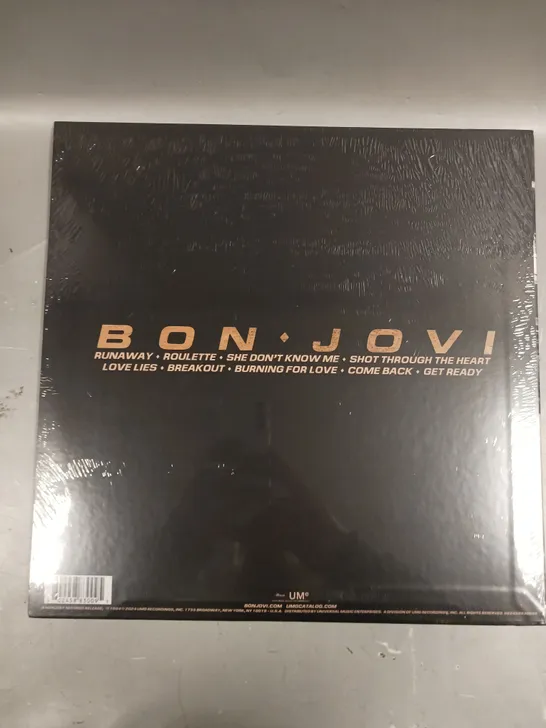 SEALED BON JOVI LIMITED EDITION RUBY RED VINYL