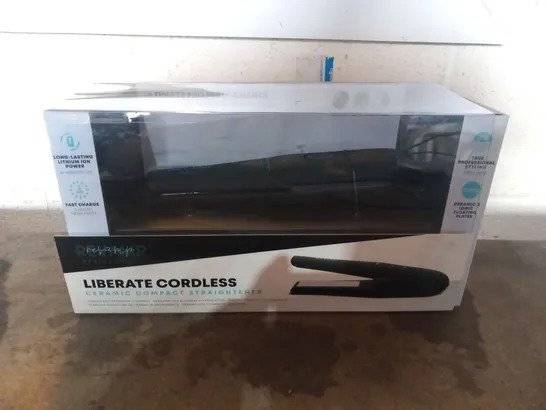 BOXED REVAMP LIBERATE CORDLESS CERAMIC COMPACT STRAIGHTENER ST-1700-EU2