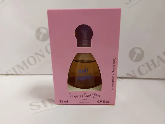 BOX OF APPROX 10 JACQUES SAINT PRES MINI PURPLE EAU DE PARFUM - 10X25ML	