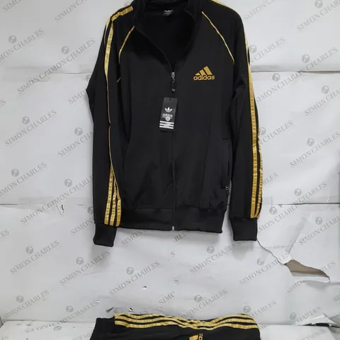 ADIDAS PERFORMANCE XL GOLD/BLACK ORIGINAL TRACKSUIT 