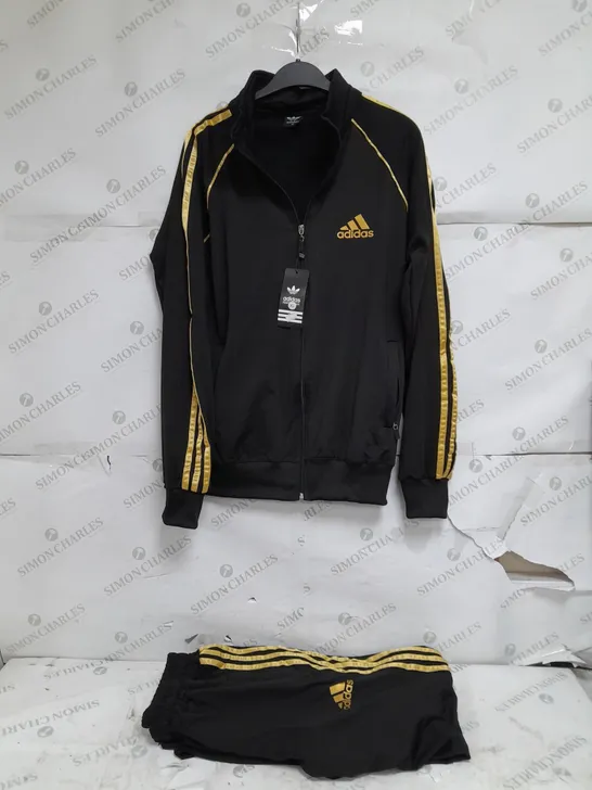 ADIDAS PERFORMANCE XL GOLD/BLACK ORIGINAL TRACKSUIT 