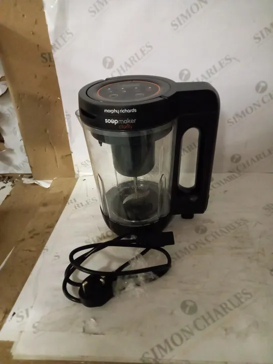 MORPHY RICHARDS CLARITY SOUP MAKER