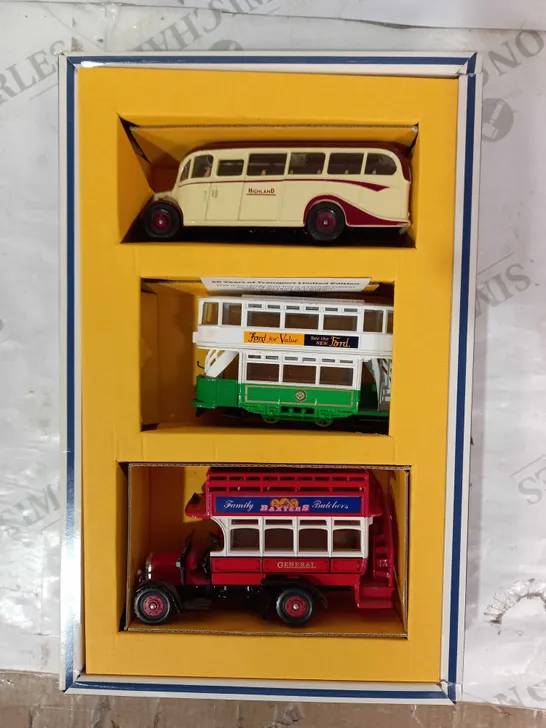 CORGI C89 60 YEARS OF TRANSPORT LIMITED EDITION DIE-CAST MODELS