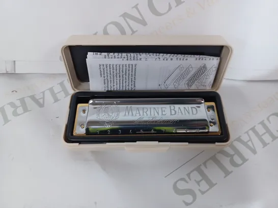 MARINE BAND M.HOHNER NO.1896 HARMONICA 