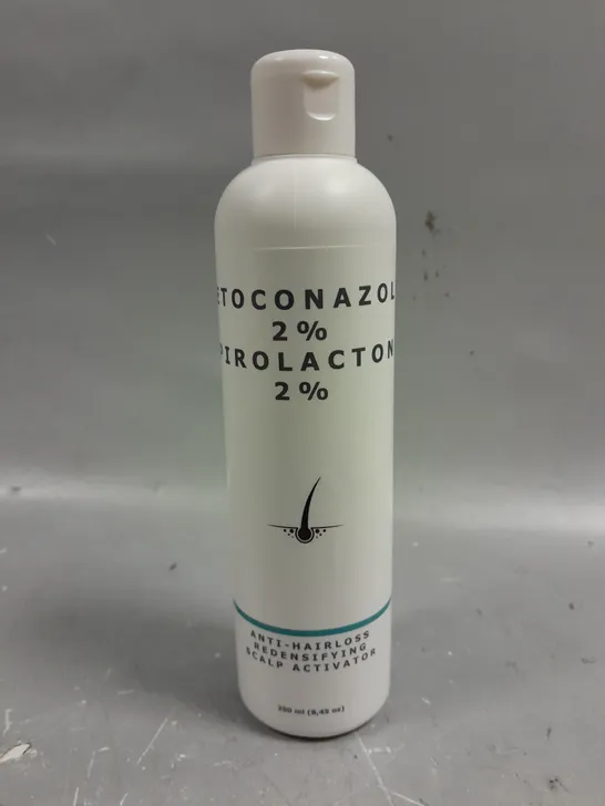 KETOCONAZOLE 2% & SPIROLACTONE 2% ANTI-HAIRLOSS SCALP ACTIVATOR - 250ML 