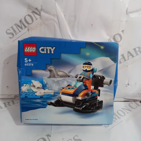 BOXED LEGO CITY SNOWMOBILE - 60376